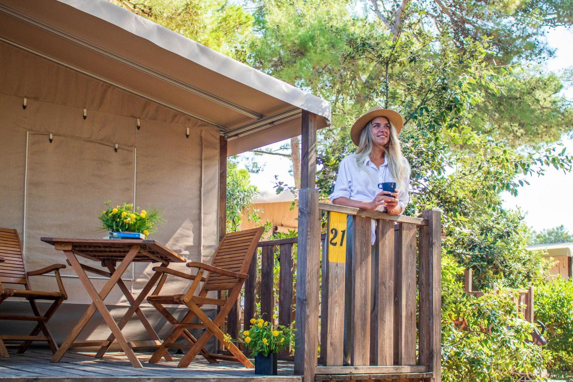 Zaton Holiday Resort Glamping Tents Nin Luaran gambar